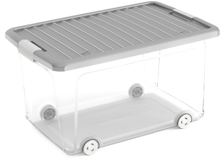 Úložný plastový box KETER W Box L s šedým víkem 50 l