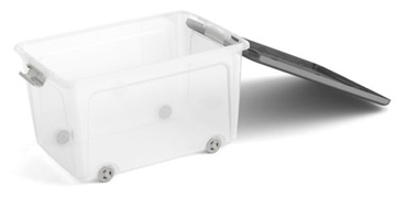 Úložný plastový box KETER W Box L s šedým víkem 50 l