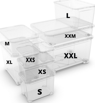 Plastový úložný box KETER T box S 20 l