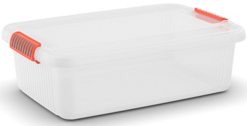 Úložný plastový box KETER K LATCH BOX M bílý 28 l