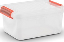 Úložný plastový box KETER K LATCH BOX S bílý 14 l