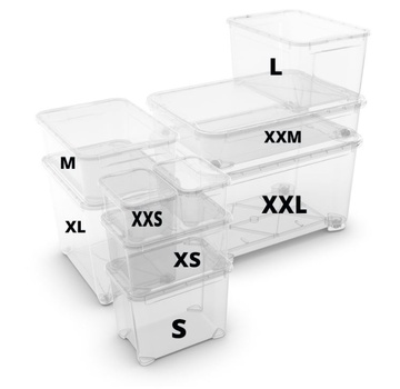 Plastový úložný box KETER T box XL 70 l