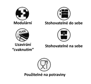 Plastový úložný box KETER T box XXL 145 l