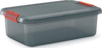 Úložný plastový box KETER K LATCH BOX M šedý 28 l