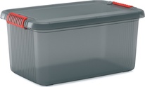 Úložný plastový box KETER K LATCH BOX L šedý 43 l