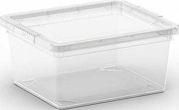 Plastový úložný box KETER C-box XXS s víkem 2 l