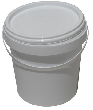 Plastový kbelík s plastovým držadlem 1 L