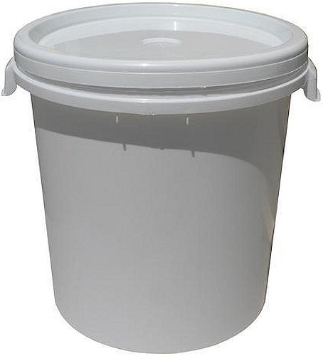 Plastový kbelík s úchyty a víkem 30 l