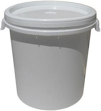 Plastový kbelík s úchyty a víkem 30 l