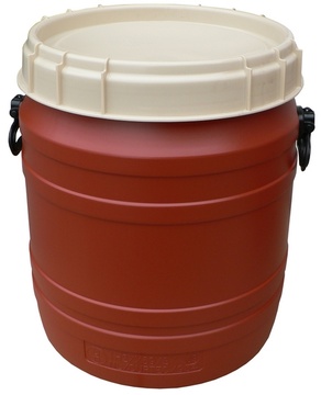 Plastový sud CURTEC UN 55,5L hnědý
