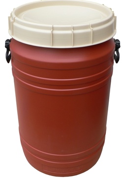 Plastový sud CURTEC UN 75L hnědý