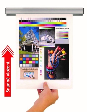 Prezentační lišta Jalema Grip 600 mm s magnety