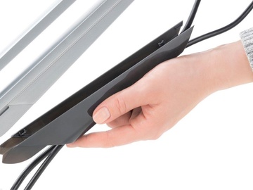 Držák na notebook a monitor NOVUS Clu Duo - stříbrný/antracit
