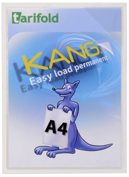 Kapsa A4 Kang Easy Load permanentní TARIFOLD čirá - 5 ks