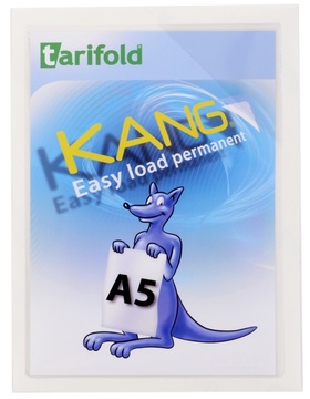 Kapsa A5 Kang Easy Load permanentní TARIFOLD čirá - 5 ks