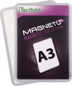 Kapsa Magneto SOLO A3 magnetická TARIFOLD stříbrná  - 2 ks