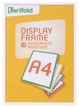 Rámeček Display Frame samolepící TARIFOLD A4 bílý