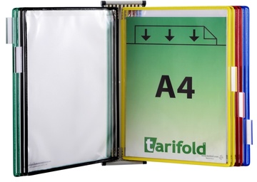 Nástěnný držák TARIFOLD A4 pro 10 kapes