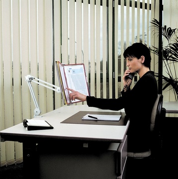 Otočné rameno TARIFOLD s pružinou a se stolní svorkou