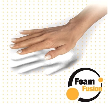 Ergonomická podložka pod myš Fellowes PlushTouch, černá