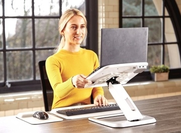 Stojan pod notebook Fellowes HANA bílý