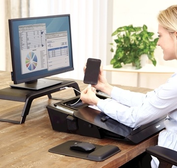 Podstavec pod monitor Fellowes HANA černý