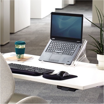 Stojan na notebook Fellowes Clarity, čirý
