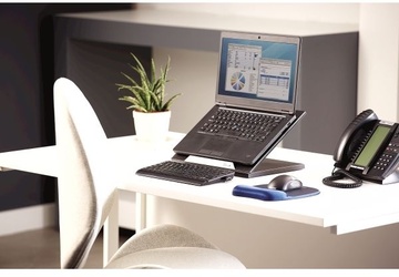 Stojan na notebook Fellowes Designer Suites, černý