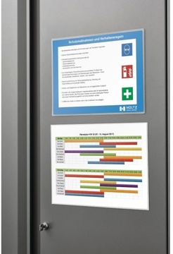 Magnetická kapsa Magnetofix A4, na šířku