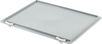 Plastové víko se zámkem k Euro přepravkám 400 x 300 mm