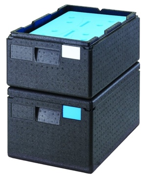 Termobox pro pekařské přepravky 80l, černý