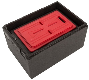 Hřející deska do termoboxu - velká, červená