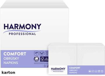 Papírové ubrousky Harmony Profesional Comfort 250ks