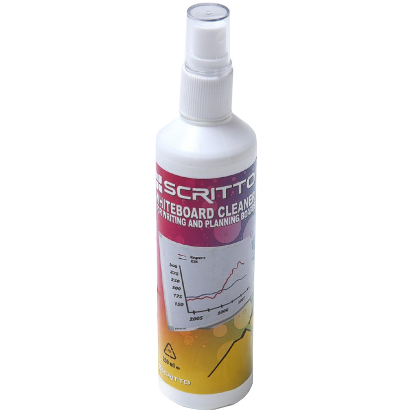 Sprej na čištění tabulí Whiteboard SCRITTO 250ml