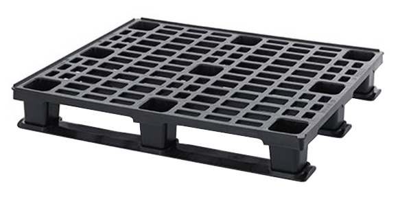 Paleta plastová ESD s ližinami 162x1000x1200mm, nosnost 1000 kg