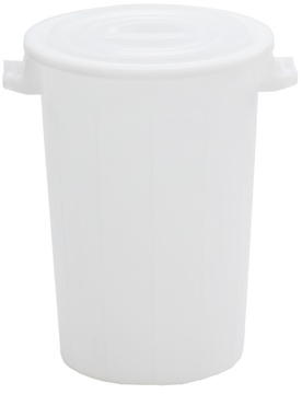 Víko k plastovým nádobám o objemu 75l, bílé
