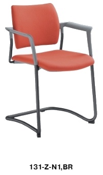 Konferenční židle LD Seating DREAM 131-Z-N,BR pérová kostra