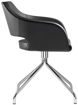 Konferenční křeslo LD Seating POLO+ PO-F-N4 celočalouněné
