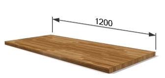 Pracovní stůl dílenský - šířka 1200mm ALCERA UNI se zásuvkovou skříňkou