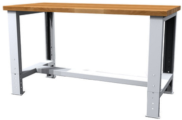Dílenský pracovní stůl - šířky 1500mm ALCERA základní