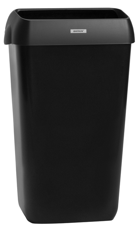 Odpadkový koš Katrin na papírové ručníky 25 l černý