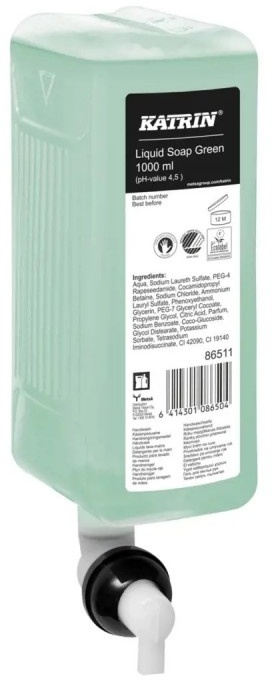 Tekuté mýdlo na ruce KATRIN Green 1000ml