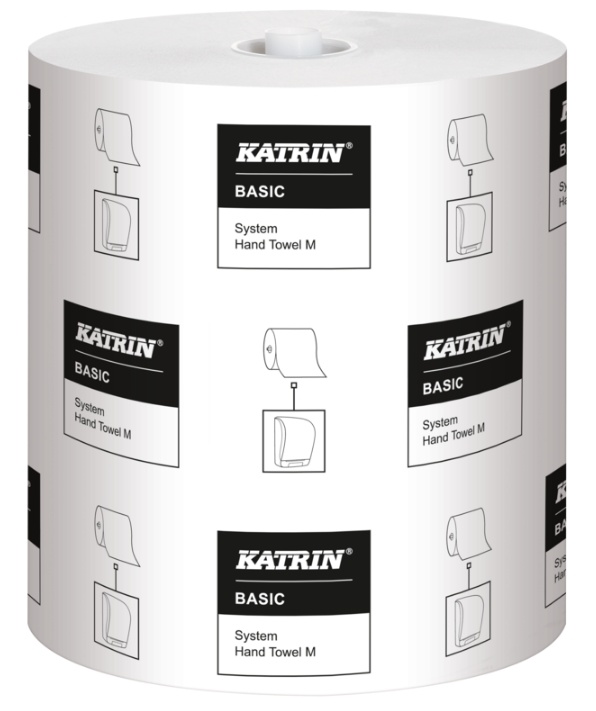 Papírový ručník v roli Katrin System Basic M, průměr 190mm - 6ks