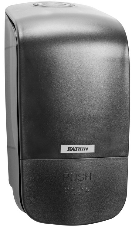 Dávkovač tekutého/pěnového mýdla Katrin 0,5 l černý