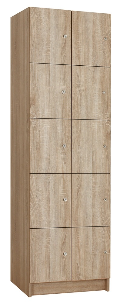 Šatní skříňka 10-boxová 1970x800x500mm, lamino