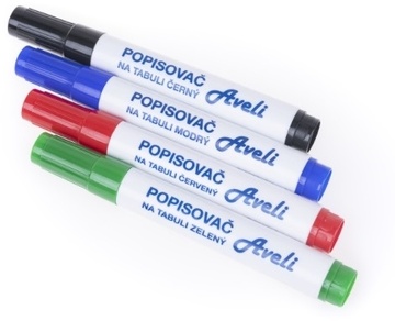 Popisovače AVELI, barevný mix