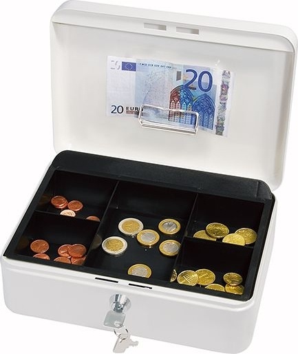 Přenosná pokladna WEDO 250 bílá