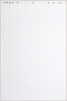 Blok čtverečkovaných papírů pro flipchart 65 x 98 cm, 25 listů