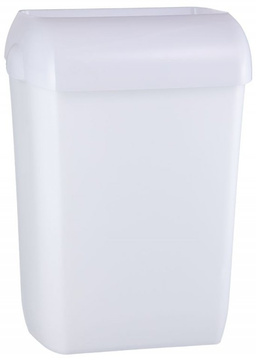 Závěsný koš MERIDA Hygiene CONTROL, 23 L bílá/transparentní