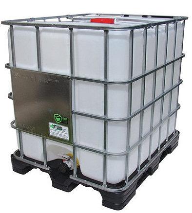 IBC kontejner REPAS 1000 L paleta ocel/plastová